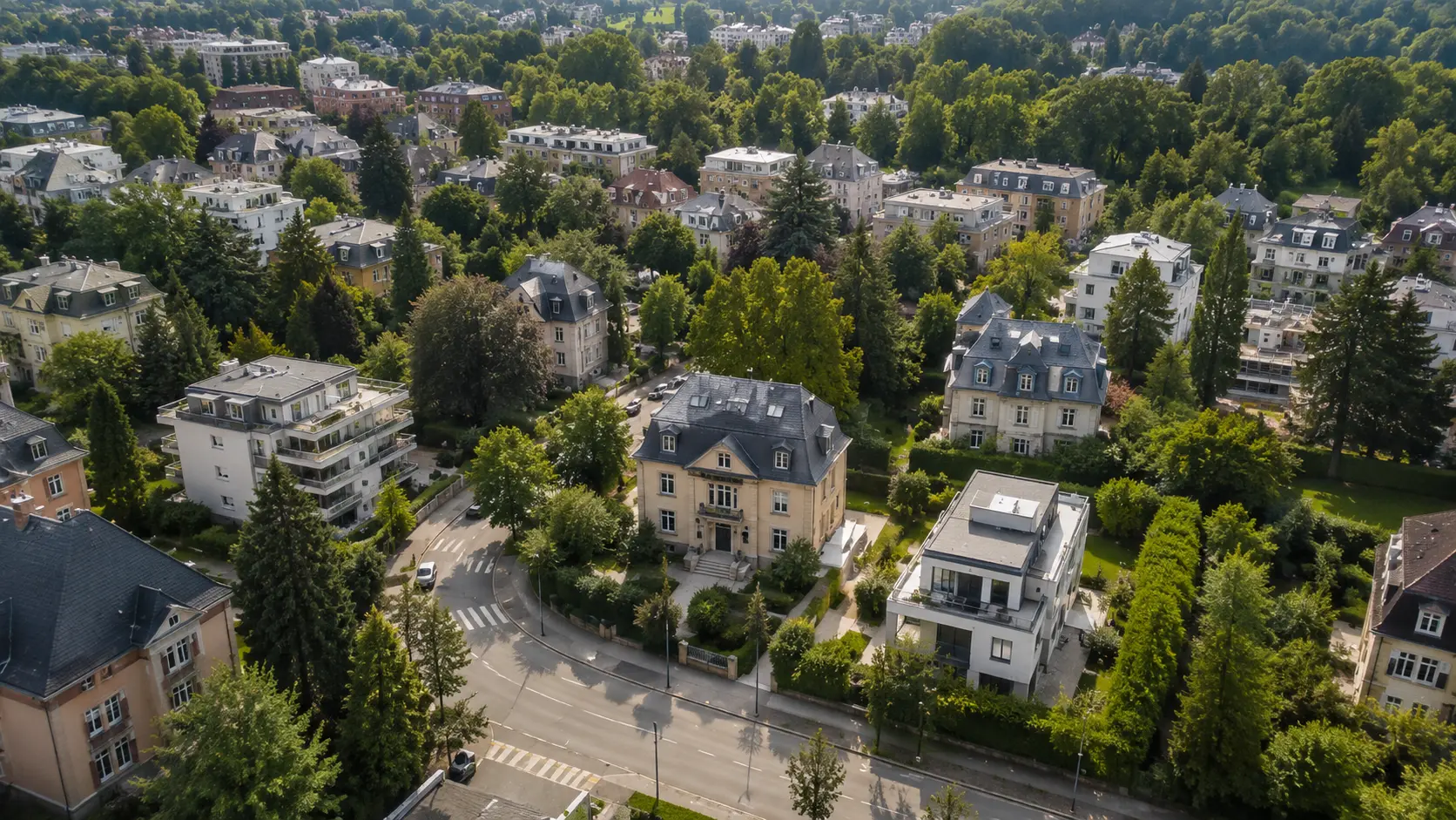 Neubau-Architektur Luxembourg